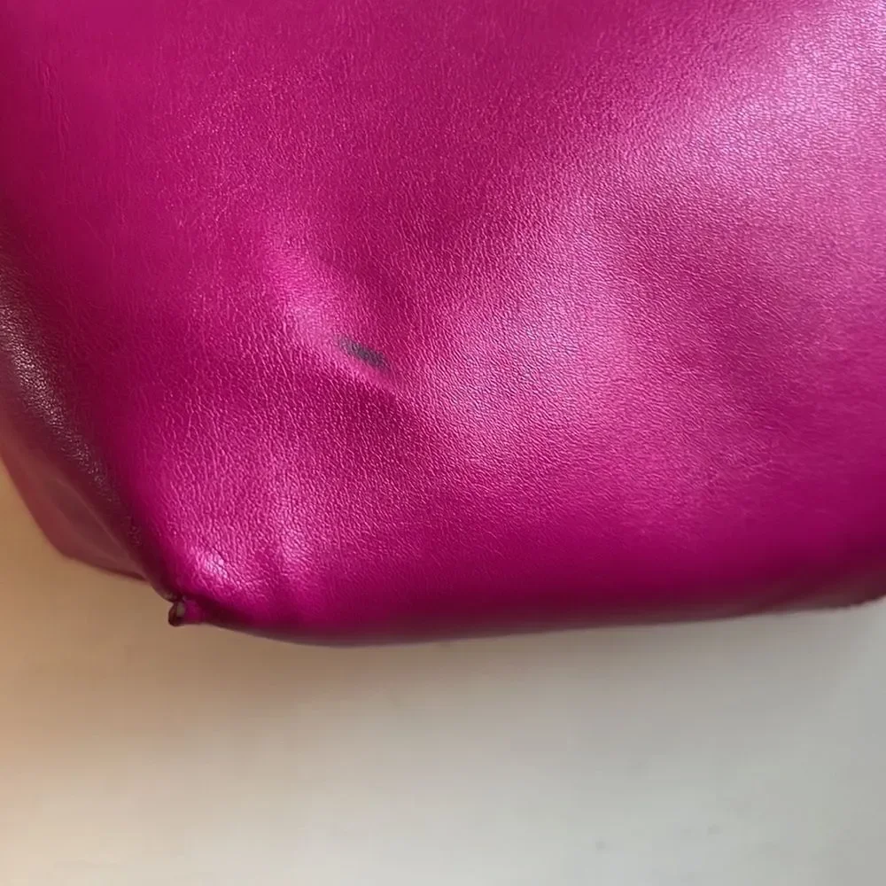 VICTORIA’S SECRET Barbie Pink Faux Leather Tote Bag